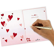 Load image into Gallery viewer, Hallmark Paper Wonder Displayable Valentines Day Pop Up Card (Love You More)