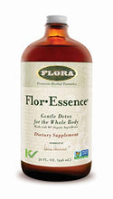 Load image into Gallery viewer, Flora Flor Essence Liquid Tea Blend 32oz LARGE - Gentle Detox Cleanse with Burdock Root, Slippery Elm, Kelp, Thistle - Premium Organic Ingredients