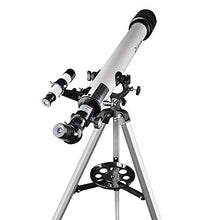 Load image into Gallery viewer, Telescopes for Adults, Telescope for Beginners and Kids - 700mm Focal Length Refractor & Travel Scope to Observe Moon and Planet with 10mm Eyepiece Smartphone Mount and Tripod