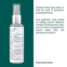 Load image into Gallery viewer, #LubeLife Staycation Combination, 2-in-1 Massage & Lubricant 8 Fl Oz, Climax Control Delay Spray 2 Fl Oz, Water-Based Lubricant 8 Fl Oz, Barely There Thin Silicone Lubricant 8 Fl Oz, For Men, Women, a