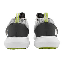Load image into Gallery viewer, FootJoy Men's FJ Flex Golf Shoes, White/Grey, 10.5 M US