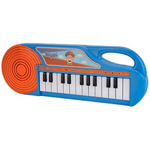 Load image into Gallery viewer, First Act Blippi Toy Keyboard, 11 Inch - 23 Keys, Fun Blue Portable Keyboard for Beginners, Preschoolers and Toddlers – Musical Instruments for Kids