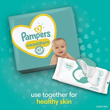Load image into Gallery viewer, Diapers Newborn/Size 0 (< 10 lb), 84 Count - Pampers Swaddlers Disposable Baby Diapers, Super Pack (Packaging May Vary)
