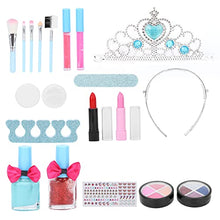 Load image into Gallery viewer, Children's make-up toys, children's make-up, washable, non-toxic, gentle and safe, rich and interesting girl make-up set birthday gift
