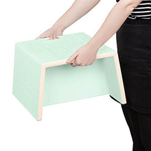 Load image into Gallery viewer, B. spaces – Kids’ Step Stool & Chair – 3-in-1 Step Stool for Bedroom, mint (BX1628Z)