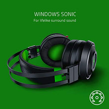 Load image into Gallery viewer, Razer Nari Ultimate for Xbox One Wireless 7.1 Surround Sound Gaming Headset: HyperSense Haptic Feedback - Auto-Adjust Headband - Retractable Mic – For Xbox One, Xbox Series X & S - Black/Green