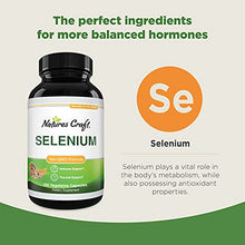 Load image into Gallery viewer, Pure Selenium Thyroid Support Supplement - Selenium 200mcg Antioxidant Supplement and Natural Immune Booster for Adults - Adult Immune Support Vitamins and Mind and Memory Supplement for Brain Support