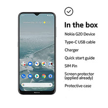Load image into Gallery viewer, Nokia G20 | Android 11 | Unlocked Smartphone | 3-Day Battery | Dual SIM | US Version | 4/128GB | 6.52-Inch Screen | 48MP Quad Camera | Glacier