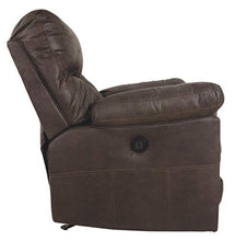 Load image into Gallery viewer, Signature Design by Ashley Boxberg Power Rocker Recliner Teak