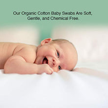 Load image into Gallery viewer, Organic Baby Cotton Swabs Maxim Hygiene Products 50 Pack