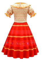 Load image into Gallery viewer, Kids Girls Dolores Dress Costume Madrigal Cosplay Princess Party Outfit for Child,130