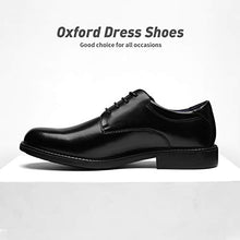 Load image into Gallery viewer, Bruno Marc Men's Downing-02 Black Leather Lined Dress Oxford Shoes Classic Lace Up Formal Size 15 M US