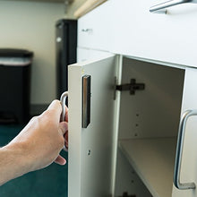 Load image into Gallery viewer, Master Magnetics Adhesive Magnets | Nickel-Plated Strong Magnetic Fastener | Double Sided Adhesive Foam Backing | 3” L x 0.905” W x 0.25” H | 8-Pack | CA293WAX8