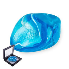 Load image into Gallery viewer, BTEOBFY Blue Agate Palm Stones,Warm&Air Blue Lace Stone, Natural Healing Crystal Therapy Worry Stones for Meditation Chakra Balancing Collection, Irregular Shape