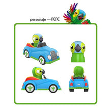 Load image into Gallery viewer, La Granja De Zenon Car Toys Inertia car Friction Toy Cars 2 Pack Push Back Vehicle Friction Powered Set for Boys Girls (Lorito Pepe & Gallo Bartolito)