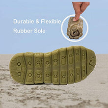 Load image into Gallery viewer, Athlefit Toddler Girl Boy Kids Sandals Leather Soft Sole Closed Toe Outdoor Sport Beach Sandals Size 13 Little Kid Black(Toddler/Little Kid)