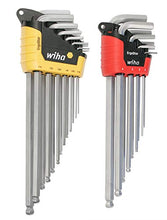 Load image into Gallery viewer, WIHA 66982 ErgoStar Ball End Hex L-Key, Inch and Metric, 22-Piece
