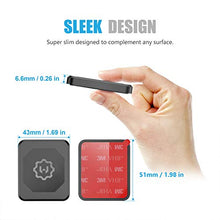Load image into Gallery viewer, WixGear Rectangle Flat Stick On Dashboard Magnetic Car Mount Holder for Cell Phones and Mini Tablets with Fast Swift-Snap Technology - Extra Slim