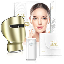 Load image into Gallery viewer, LED Face Mask, GYH 7 Colors LED Skin Mask - Blue & Red Light for Face and Neck Skin, Ultra-Light Wireless Facial Photon Beauty Mask for Rejuvenation Tightening Skin(Only 260g)