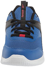 Load image into Gallery viewer, Reebok Boy's Rush Runner 4.0 Running Shoe, Vector Blue/Black/Vector Red, 4.5 Little Kid
