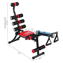 Load image into Gallery viewer, Femor Total Body Gym Machine, Abs & Core Workout Equipment, Twister Exercise Trainer Fitness Equipment at Home with Rowing Machine