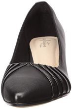 Load image into Gallery viewer, Clarks womens Linvale Crown Pump, Black Leather, 7.5 US