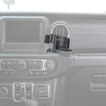 Load image into Gallery viewer, Savadicar JL & JT Multi-Function Drink Cup Phone Holder, 2 in 1 Bolt-on Stand Bracket Organizer for 2018-2022 Jeep Wrangler JL JLU & Jeep Gladiator JT Trunk
