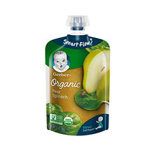 Load image into Gallery viewer, Gerber Purees Organic 2nd Foods Baby Food Fruit & Veggie Variety Pack, 3.5 Ounces Each, 18 Count
