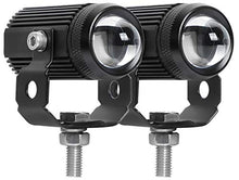 Load image into Gallery viewer, Exzeit Led Driving Light for Motorcycle, High Low Beam Function 1.3'' Fog Lights Headlights for Bike Polaris Yamaha Can Am ATV UTV, 12/24V, 30W, 6000 Lumens 2 pcs (White Light)