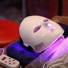 Load image into Gallery viewer, Led Face Mask, NEWKEY Led Light Therapy 7 Color Facial Skin Care Mask - with Clinically Proven Blue & Red Light Treatment Acne Photon Mask - Korea PDT Technology for Acne Reduction/Skin Rejuvenation