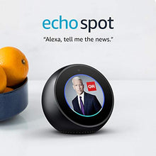 Load image into Gallery viewer, Echo Spot - Smart Alarm Clock with Alexa - Black