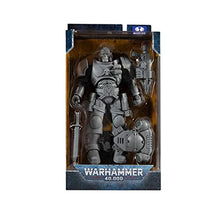 Load image into Gallery viewer, McFarlane Toys Warhammer 40,000 Space Marine Reiver (Artist Proof) with Grapnel Launcher & Base 7" Action Figure