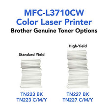Load image into Gallery viewer, Brother MFC-L3710CW Compact Digital Color All-in-One Printer Providing Laser Printer Quality Results with Wireless, Amazon Dash Replenishment Ready
