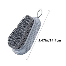 Load image into Gallery viewer, 3 Pack Scrub Brush,Soft & Stiff Bristles Brush,Dish Washing Brushes,Non-Slip Good Grip Laundry Scrubber for Kitchen Sink Carpet Tile Floor Bathroom Shoes Clothes Scrubbing and Cleaning-Blue/Gray/Pink