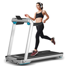 Load image into Gallery viewer, Folding Treadmill Electric Motorized Running Machine 20'' Wide Tread Belt w/Incline LCD Display and Cup Holder Easy Assembly