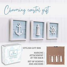 Load image into Gallery viewer, Nautical Wall Decor and Sealife Aqua Wall Decor