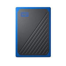 Load image into Gallery viewer, WD 500GB My Passport Go Cobalt SSD Portable External Storage - WDBY9Y5000ABT-WESN (Old model)