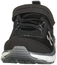 Load image into Gallery viewer, Under Armour Unisex Little Kid Pre School Assert 8 Alternate Closure , Black (001)/Mod Gray , 2
