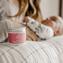 Load image into Gallery viewer, Organic Nipple Butter Breastfeeding Cream by Earth Mama | Lanolin-free, Safe for Nursing & Dry Skin, Non-GMO Project Verified, 2-Fluid Ounce (2-Pack)