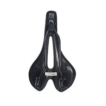 Load image into Gallery viewer, TOSEEK Comfortable Bike Seat Lightweight Carbon Fiber Bicycle Saddle Cushion with Leather Cover for Road Bike and Mountain Bike