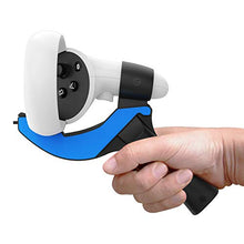 Load image into Gallery viewer, AMVR Table Tennis Paddle Grip Handle for Oculus Quest 2 Touch Controllers Playing Eleven Table Tennis VR Game