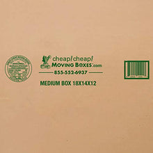 Load image into Gallery viewer, Medium Moving Boxes with Handles Pack of 20 – 18"x14"x12" – Cheap Cheap Moving Boxes