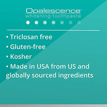 Load image into Gallery viewer, Opalescence Whitening Toothpaste for Sensitive Teeth - Oral Care, Mint Flavor, Gluten Free - 3 Pack