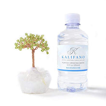 Load image into Gallery viewer, KALIFANO Natural Mini Peridot (100+ Gemstone Count!) Chakra Crystal Tree with Quartz Cluster Base - Bonsai Feng Shui Money Tree for Stress Relief and Inner Growth