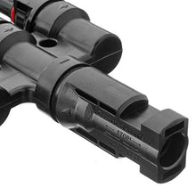 Load image into Gallery viewer, Spartan Power T Branch 3 to 1 Connector Parallel Solar Panel Cable Connectors MFFF + MMMF