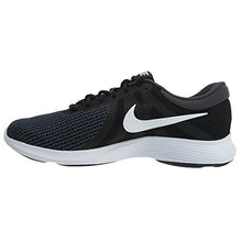 Load image into Gallery viewer, Nike Men's Revolution 4 Running Shoe, Black/White-Anthracite, 11 Regular US