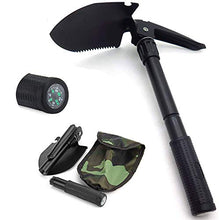 Load image into Gallery viewer, HeyUK Premium Ice Scraper Folding Mini Multi-Functional Snow Shovel for Car Ice Scraper Car Tires Frost and Snow Removal Survival Spade Emergency Garden Camping Tool