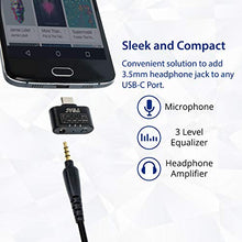 Load image into Gallery viewer, Syba 96 Khz 24 Bit DAC USB-C Tupe C Audio Sound Adapter to 3.5mm Headphone Amplifier 3 Level Eq SD-AUD20223