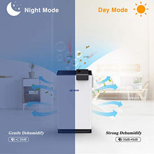 Load image into Gallery viewer, SEAVON Upgraded Dehumidifiers for Home, Up to 5300 cubic Feet (560 sq. ft) Dehumidifiers for High Humidity with Remote Control, 2000ml Ultra Quiet Portable Dehumidifiers with Two-Mode, Auto Shut Off for Basement, Bathroom, RV, Office