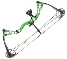 Load image into Gallery viewer, Diamond Archery Atomic Neon Green Bow Package 29 Lbs Right Hand